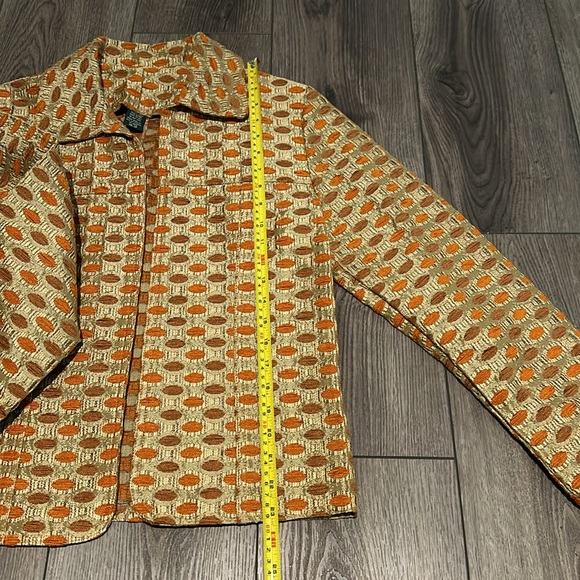 Hand made gold/orange jacket - Picture 9 of 10